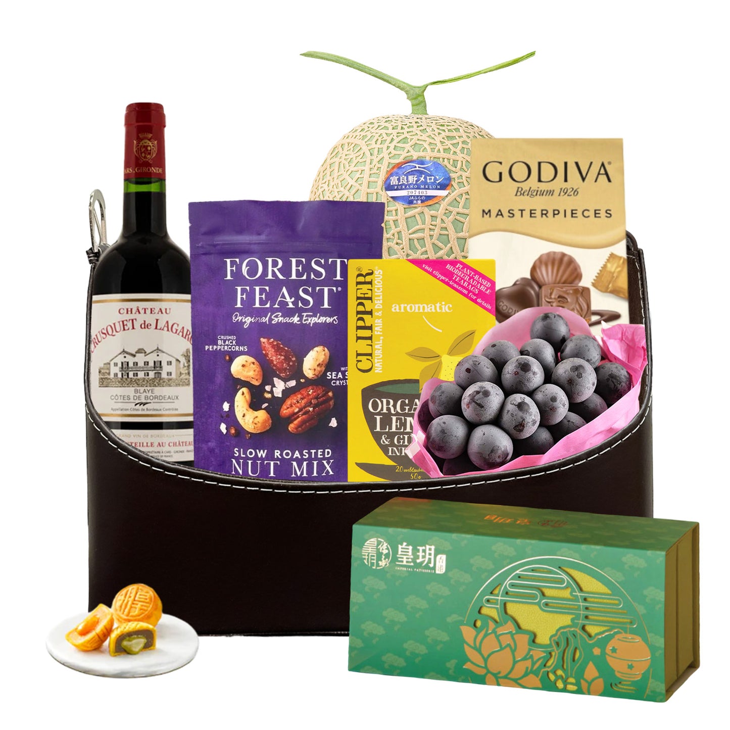 MAF2406 Imperial Patisserie Mooncake Mid-Autumn Festival Gourmet & Fruit Hamper