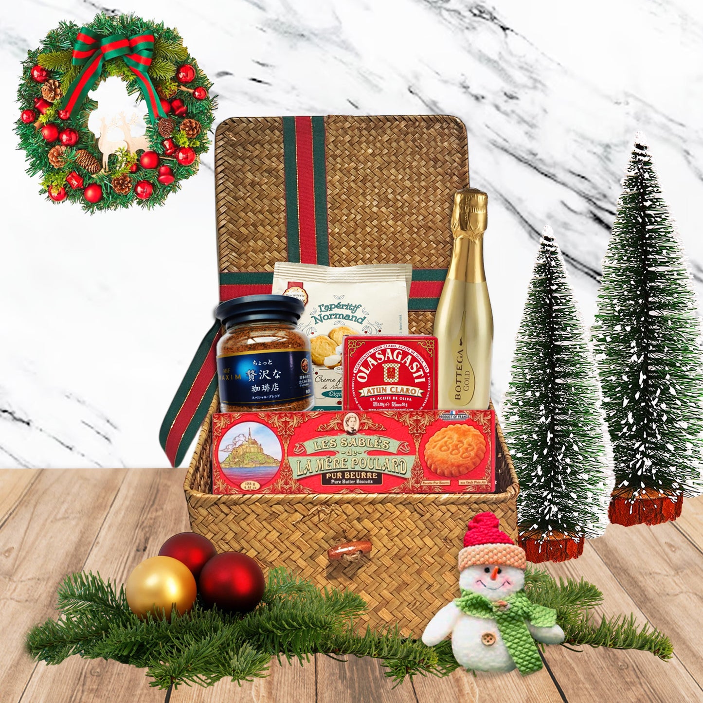 XM2501 聖誕美食禮籃