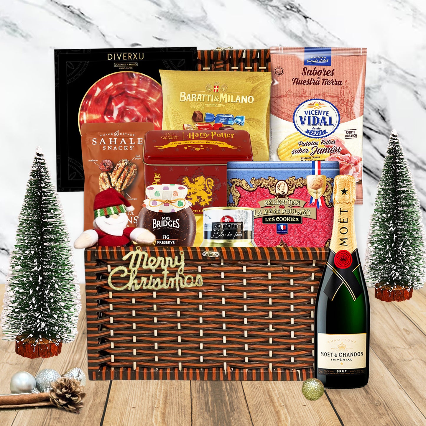 XM2513 聖誕高級美食禮籃