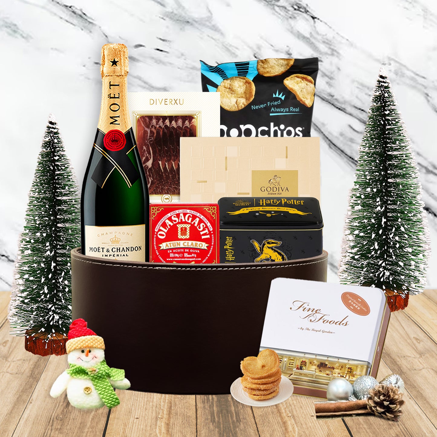 XM2514 尊貴商務聖誕美食籃