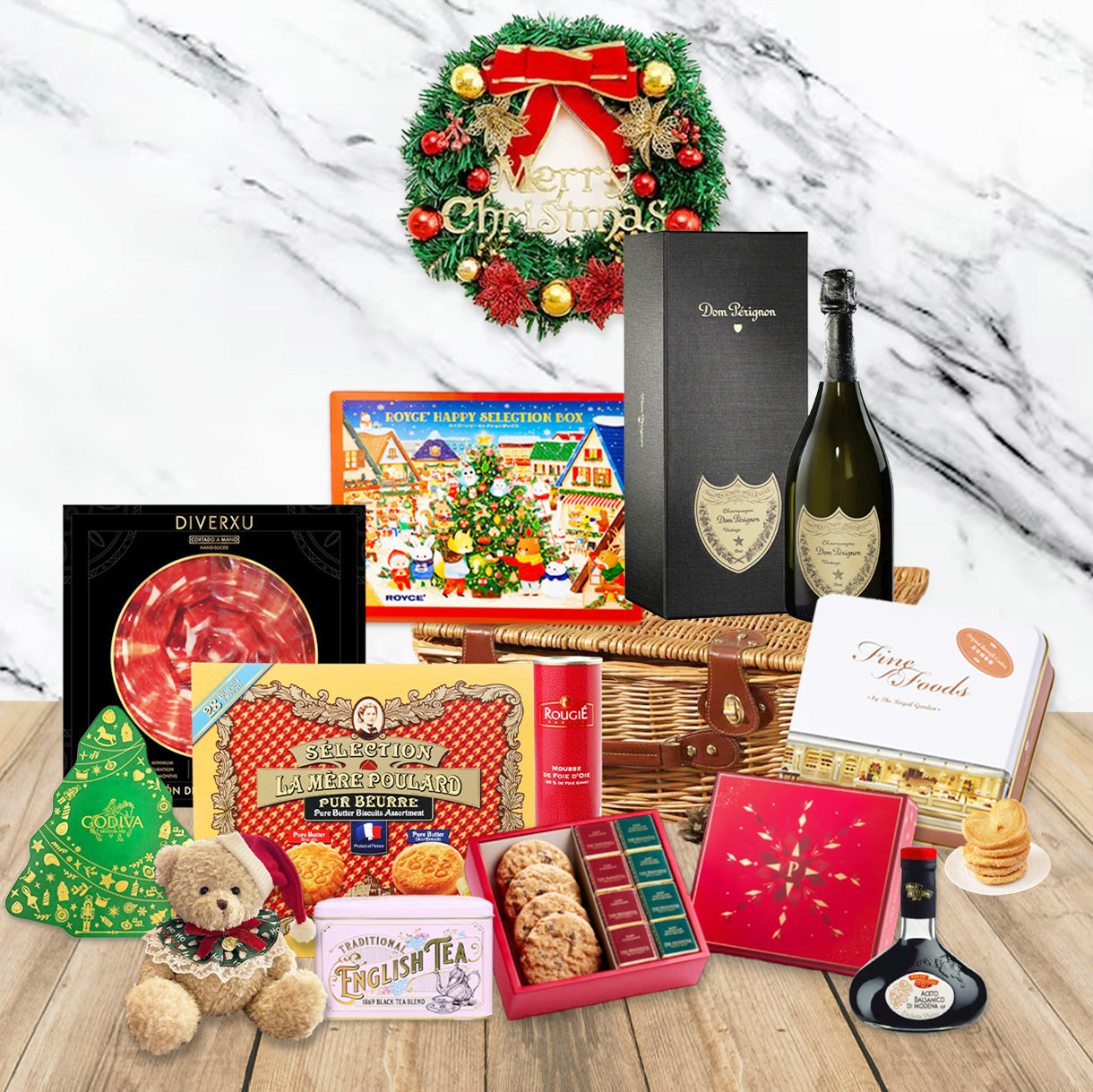 XM2517 Dom Pérignon⾹檳豪華美食禮籃