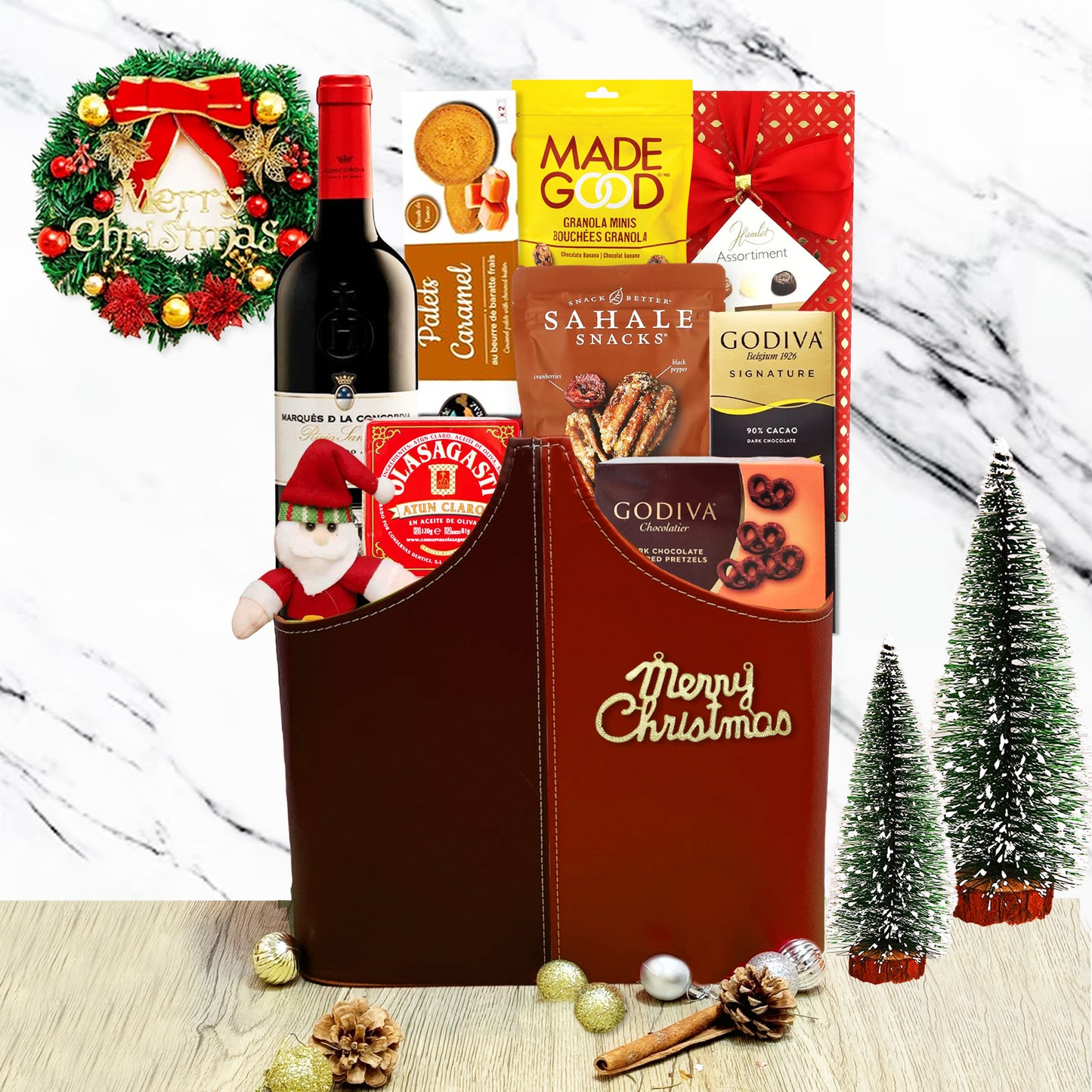 XM2504 商務聖誕美食籃