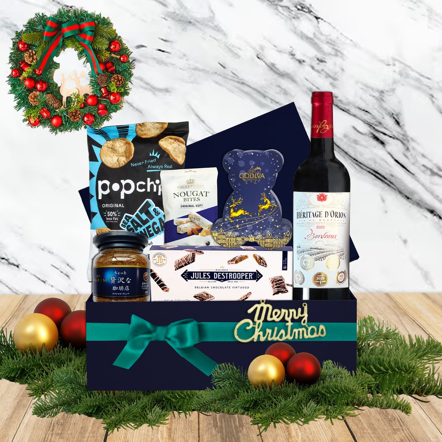XM2509 聖誕美食禮籃