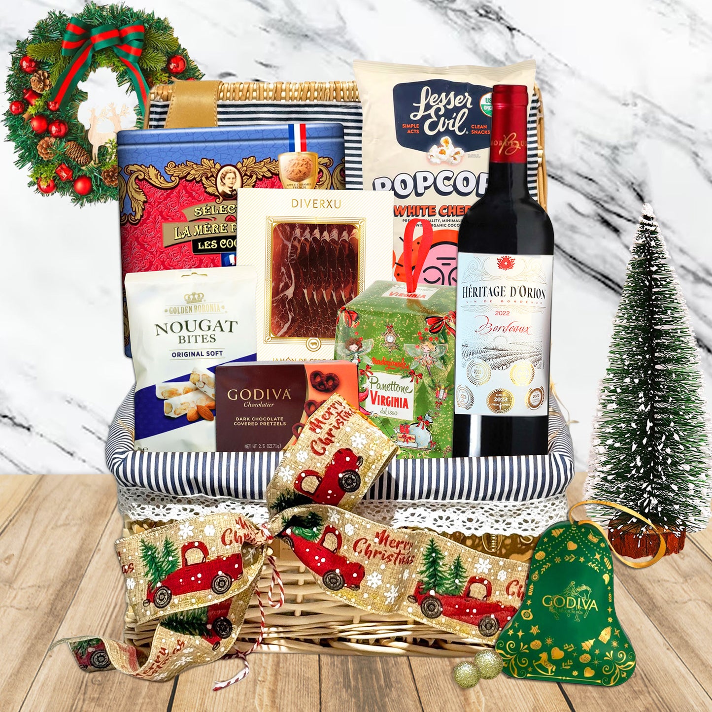XM2512 冬日綿綿聖誕美食禮籃