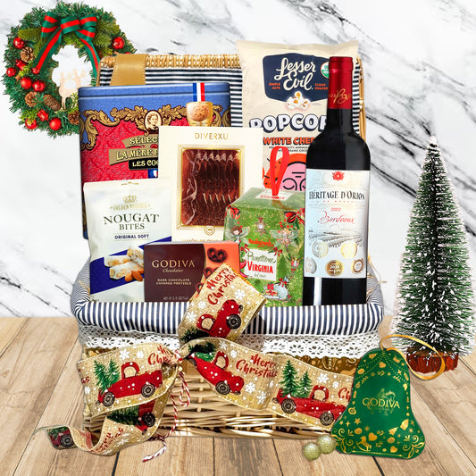 XM2512 冬日綿綿聖誕美食禮籃