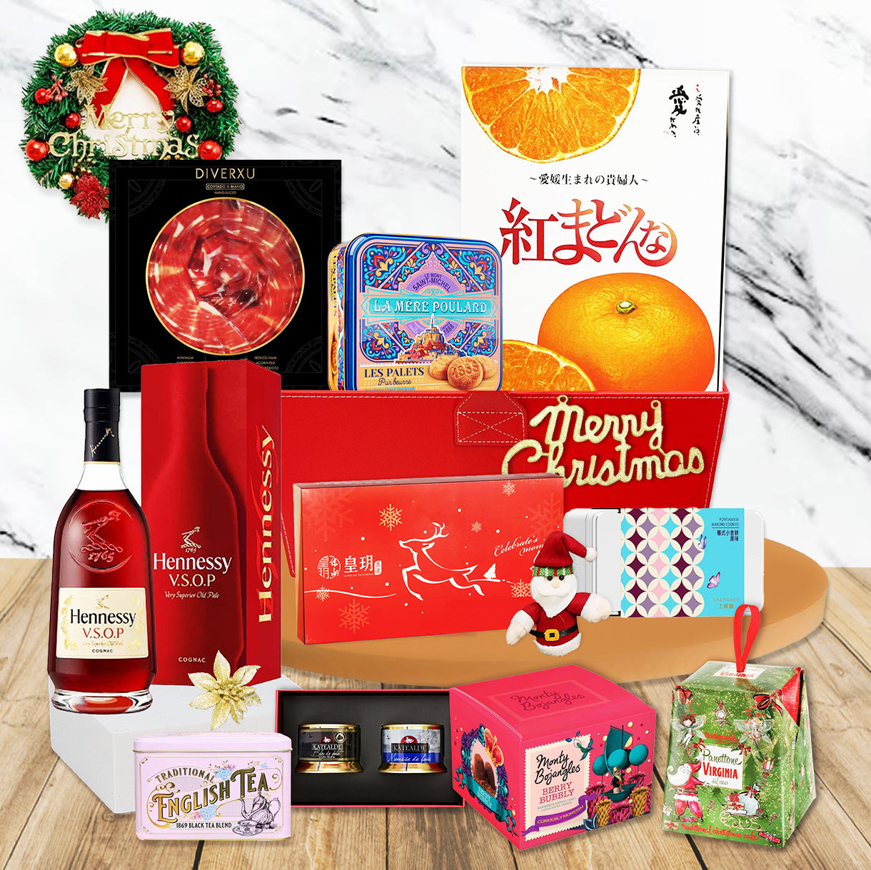 XM2516 豐盛歡欣聖誕美食籃